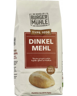 Ideal zum Brotbacken, Burgermuehle - Dinkelmehl Type 1050 - 1000g