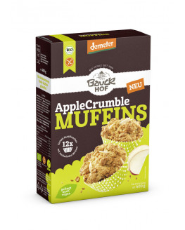 Bauckhof - Apple Crumble Muffins glutenfrei - 400g | Miraherba Backen