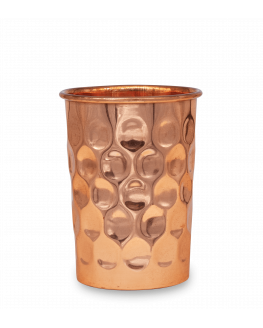 Govinda - copper drinking cup diamond - 350ml | Miraherba