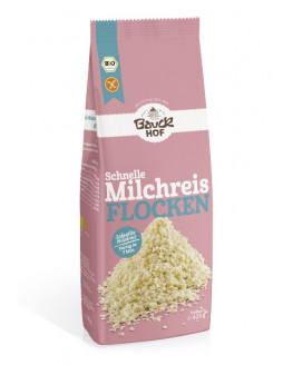 Bauckhof - Flocons de riz au lait sans gluten - 425g