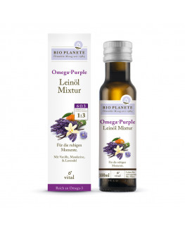 Bio Planète - Omega Purple Linseed Oil Mixture - 0.1l