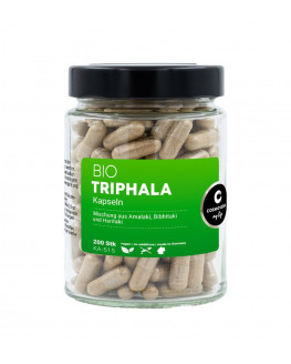 Cosmoveda Triphala capsules - food supplement according to Ayurveda
