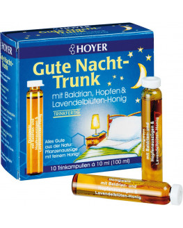 HOYER - Gute Nacht-Trunk Trinkampullen - 10 x 10 ml