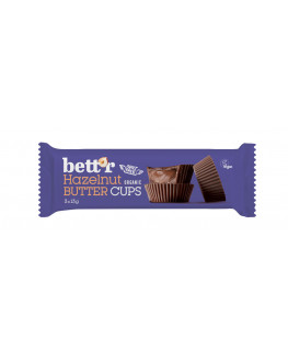 Bett'r - 3 Coupes de Beurre de Noisette - 39g | Chocolat bio Miraherba