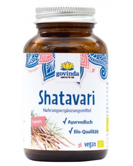 Govinda - Shatavari - 90 cápsulas | Miraherba Ayurveda