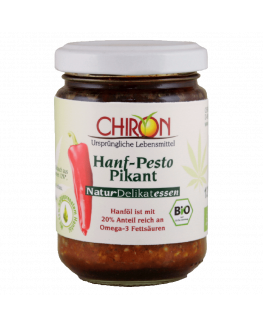 Chiron - Chanvre Pesto Épicé - 130g | Aliments Biologiques Miraherba