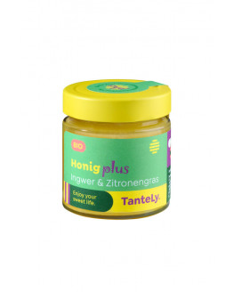 TanteLy - miel más jengibre y limoncillo | Miel ecológica Miraherba