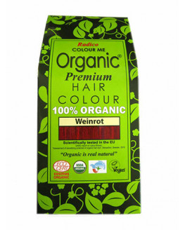 Radico organic - Pflanzenhaarfarbe Weinrot | Miraherba Bio-Haarfarbe