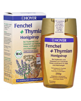 HOYER - Fennel & Thyme Honey Syrup organic - 250ml