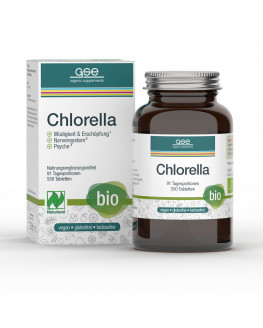GSE - Naturland Organic Chlorella 500mg - 550 tablets