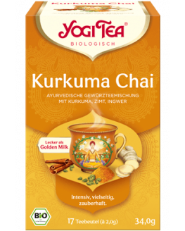 Yogi Tea Pour les Sens Pure Fraîcheur Thé Bio, sachets de thé 17 x 2,0 g
