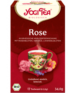 Yogi Tea Rose organic 17St |Miraherba organic teas