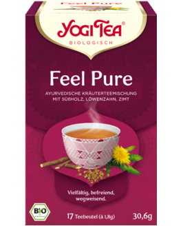 Yogi Tea - Feel Pure - 17 rue | Thé et aliments biologiques Miraherba