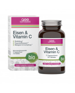 GSE - Fer & Vitamine C (Bio) - 150 Comprimés