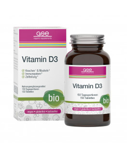 GSE - Vitamin D3 Compact (organic) - 150 tablets