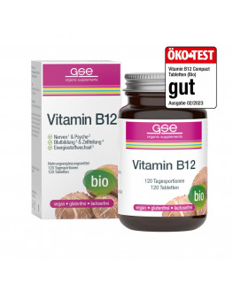GSE - Vitamine B12 Compact (Bio) - 300 Comprimés