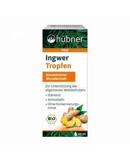 Hübner - Gingembre gouttes - 20ml