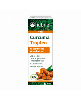 Hübner - turmeric drops - 20ml | Miraherba dietary Supplement