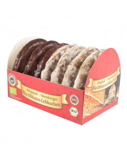 Nürnberger Bio Originale - Pain d'épices aux galettes mélangé - 200g