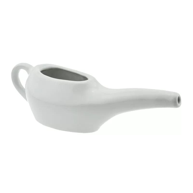 Satnam - Neti pot - nose shower white| Miraherba Happy, Healthy, Human