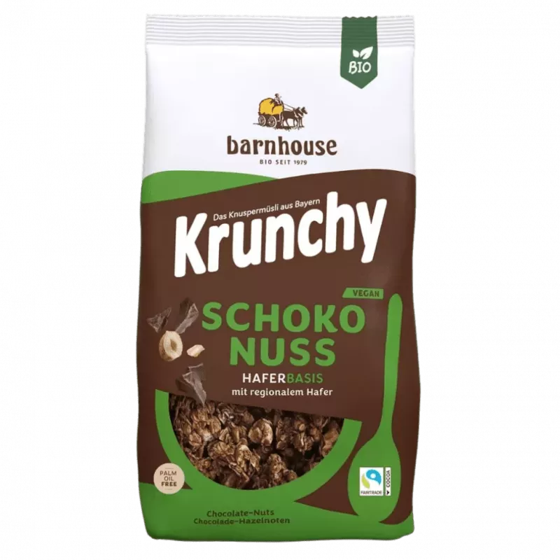 Barnhouse - Noce di cioccolato Krunchy - 375 g