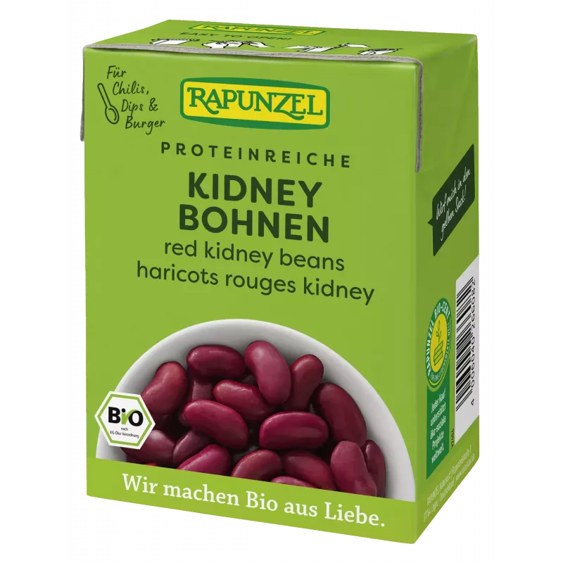 Rapunzel - Haricots rouges Kidney en Tetra Pak - 380g