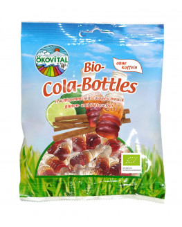 Ökovital - Bouteilles de Cola Bio - 100g | Bonbons bio Miraherba