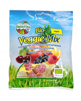 Ökovital - Bio-Veggie-Mix - 80 g | Miraherba Bio Süßigkeiten