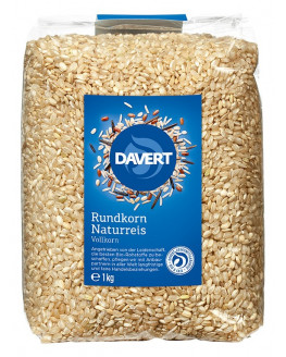 Davert - round grain rice - 1 kg