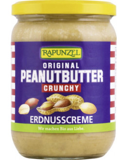 Rapunzel - Peanut Butter Crunchy - 500g American style peanut butter
