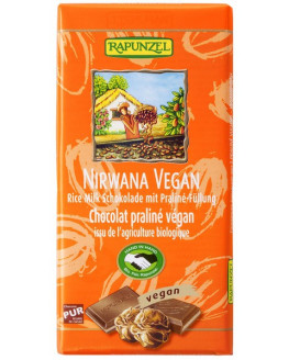 Rapunzel Nirvana vegan chocolate with Pralinè filling