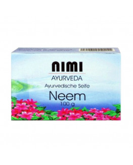 Nimi - Neem Ayurvedische Seife - 100g, Gegen unreine Haut und Pickel