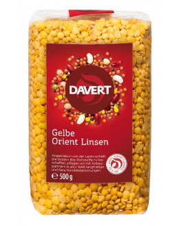 Davert - Gelbe Orient Linsen - 500
