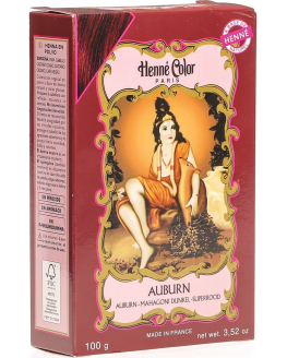 Henné Color - Auburn Hennapulver Mahagoni dunkel - 100g