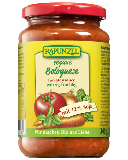 Rapunzel - tomato sauce Bolognese, vegan, with soy - 330ml