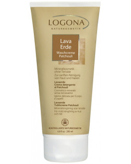Logona - Lava Earth Wash Cream Pachulí - 200ml