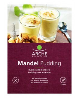Arche - Mandel Pudding mit Bio Mandelstückchen