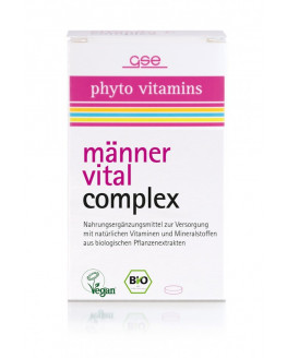 GSE organic men's Vitality Complex - 60 tablets