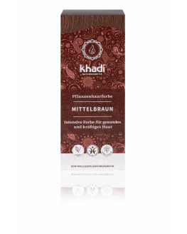 Khadi - herbal hair colour medium brown 100g