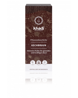 Khadi - Pflanzenhaarfarbe Aschbraun - 100g