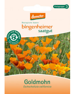 Bingenheimer Saatgut - Goldmohn | Miraherba Bio Garten