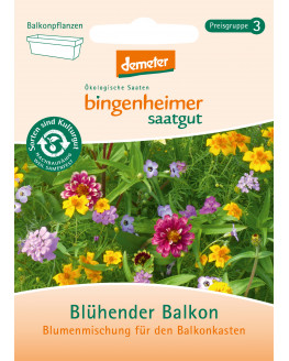 Bingenheimer Saatgut - Blühender Balkon | Miraherba Bio Garten