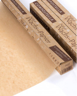 Compostella natural wax-paper - 8m roll | Miraherba Eco budget