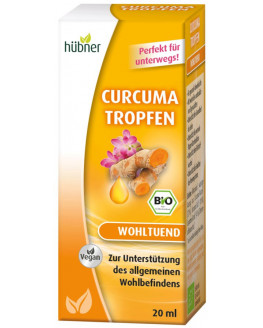 Hübner - Curcuma - Gocce 20ml | Miraherba Integratore alimentare