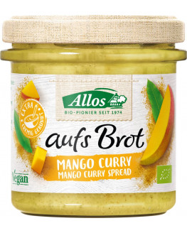Allos - aufs Brot Mango Curry - 140g | Miraherba Bio Lebensmittel