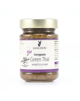 Sanchon - curry paste Green Thai - 190g | Miraherba organic food