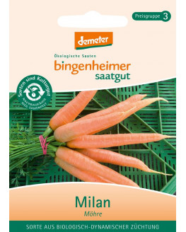 Bingenheimer di Semi di Carote Milan - 1,75 g | Miraherba Piante