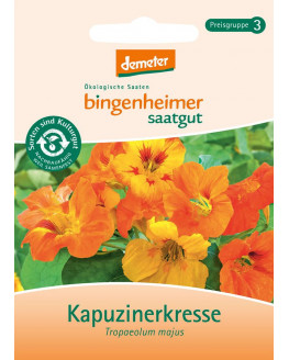 Bingenheimer Saatgut - Kapuzinerkresse -  3,5g | Miraherba Pflanzen