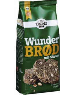 Bauckhof - Wunderbrød with nuts gluten free organic - 600g