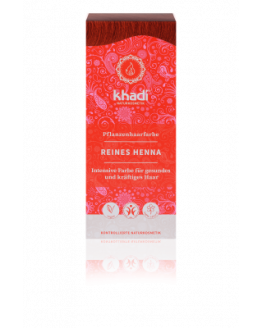 Khadi - Henné Pur rouge - 100g pour Teindre les Cheveux